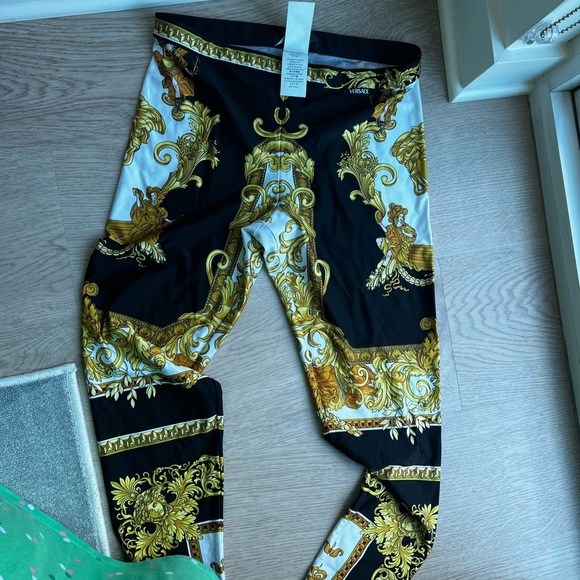 Versace Medusa Renaissance Print Leggings - Picture 3 of 7